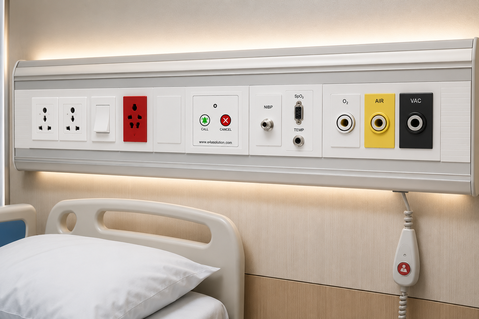 Panel-mounted device